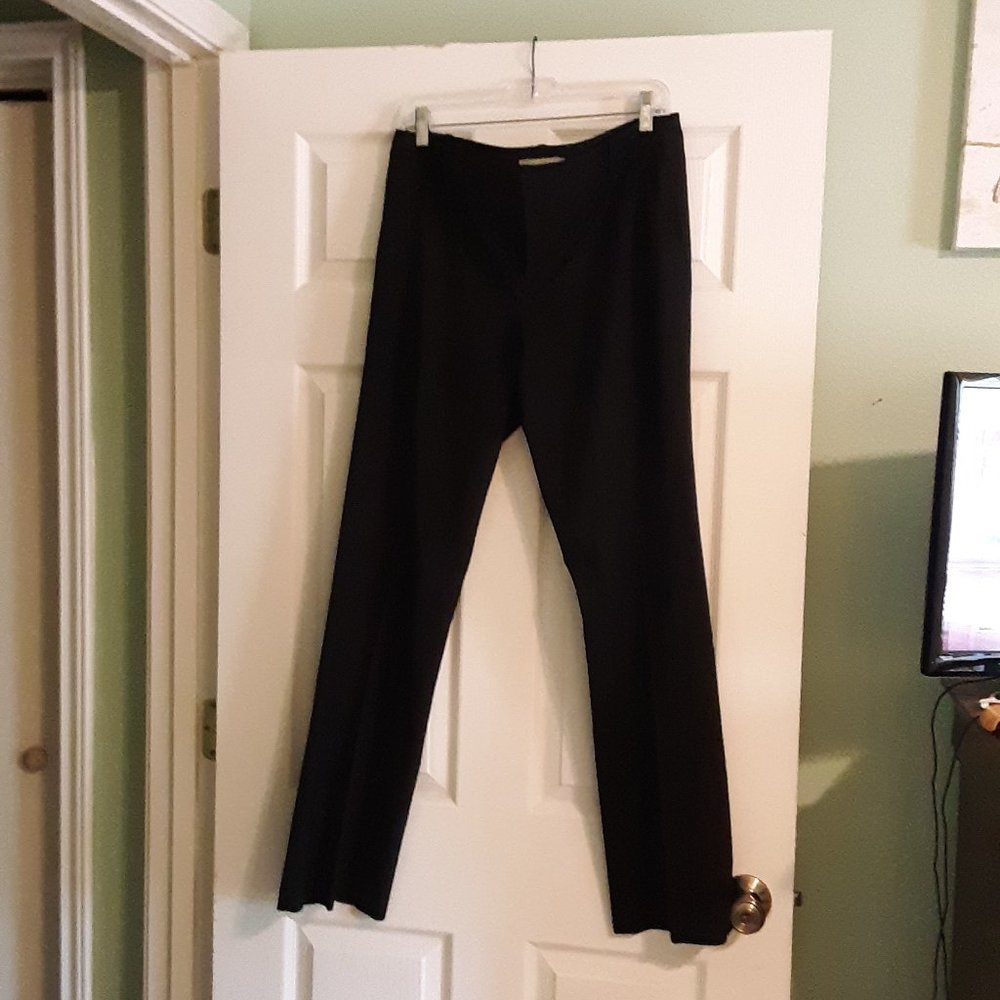 Banana Republic "Martin Fit" Women's Size 6R Black Lined Pants